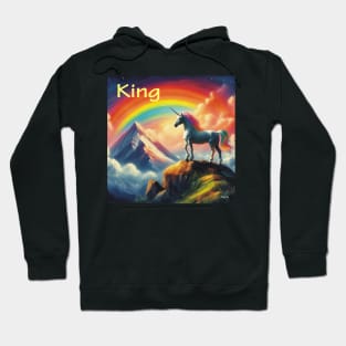 Unicorn King . Hoodie